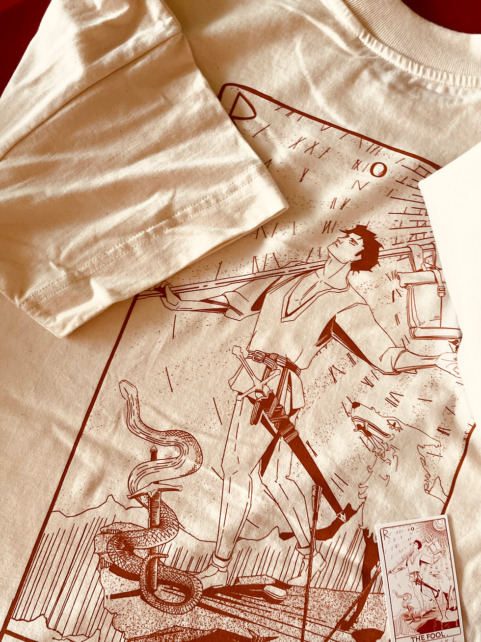 Thumbnail: Unisex Oversized T-shirt - De dwaas
