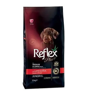Alimento seco de cordero para perros junior de razas medianas y grandes 3kg