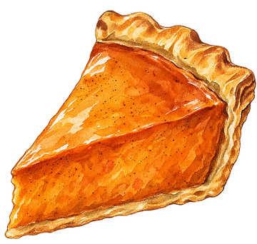 Watercolor Pumpkin Pie Slice.png