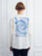サムネイル： Graphical Crewneck Long T-Shirt