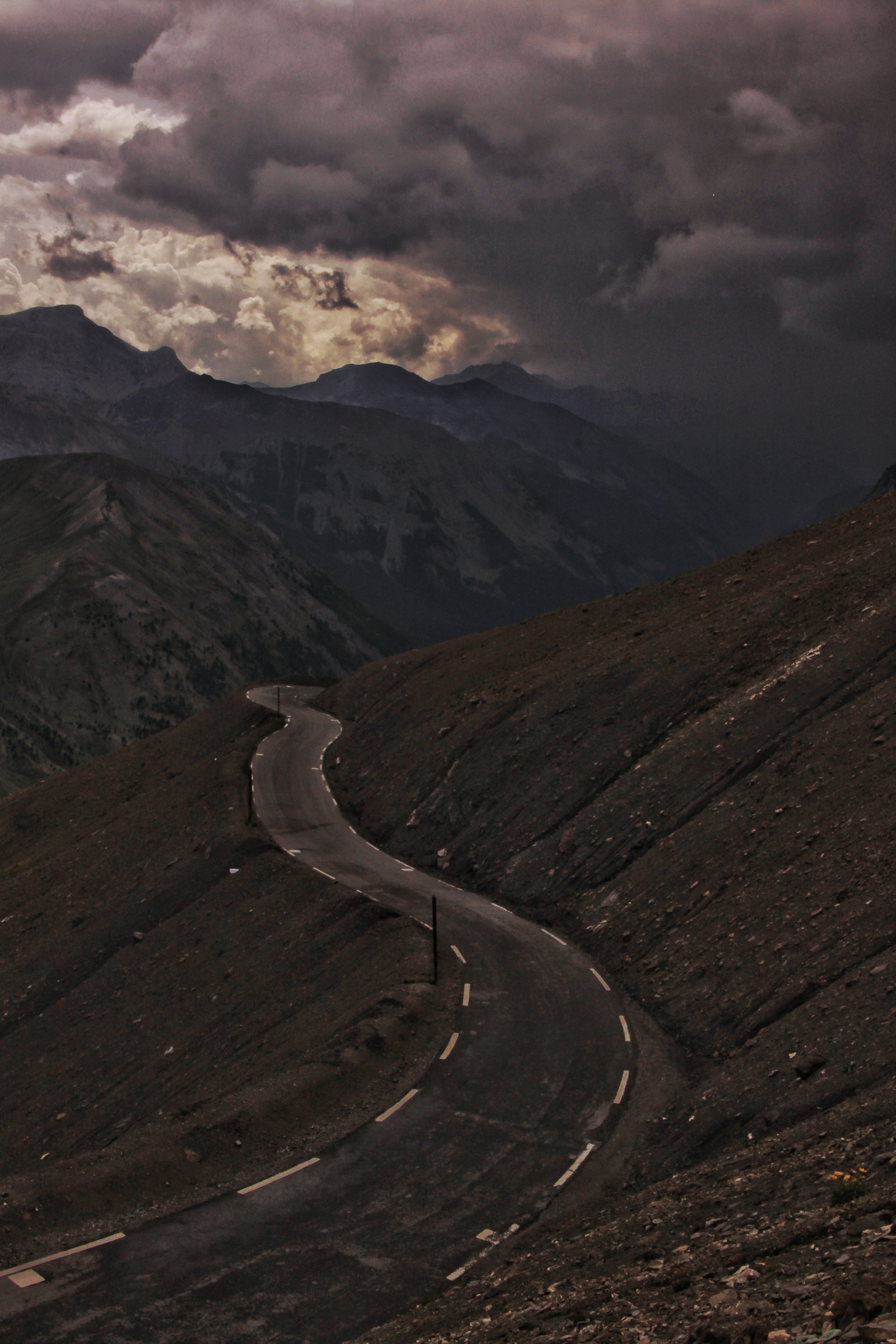 Depuis la cîme de la Bonette