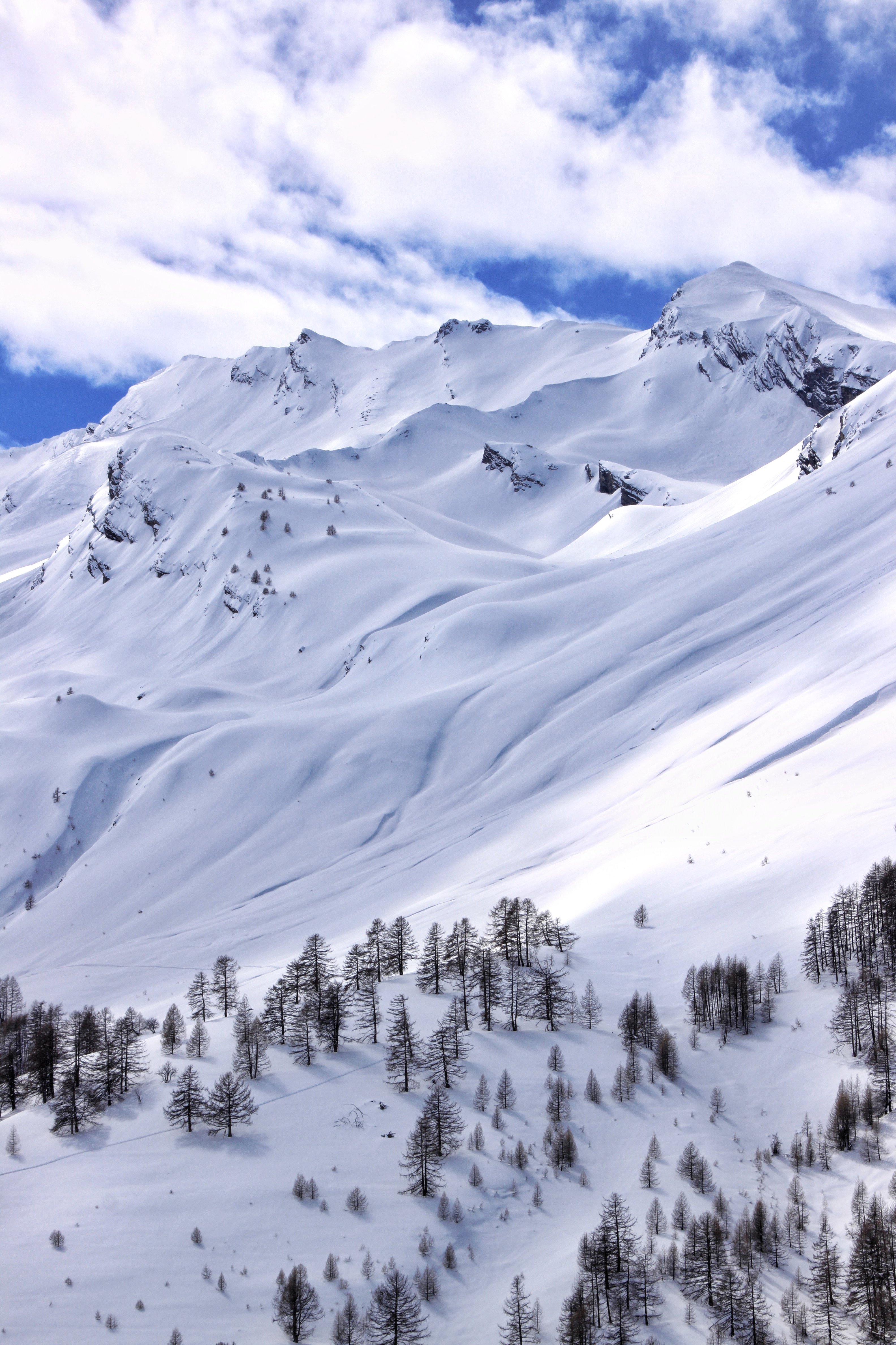 Le Lauzanier en hiver