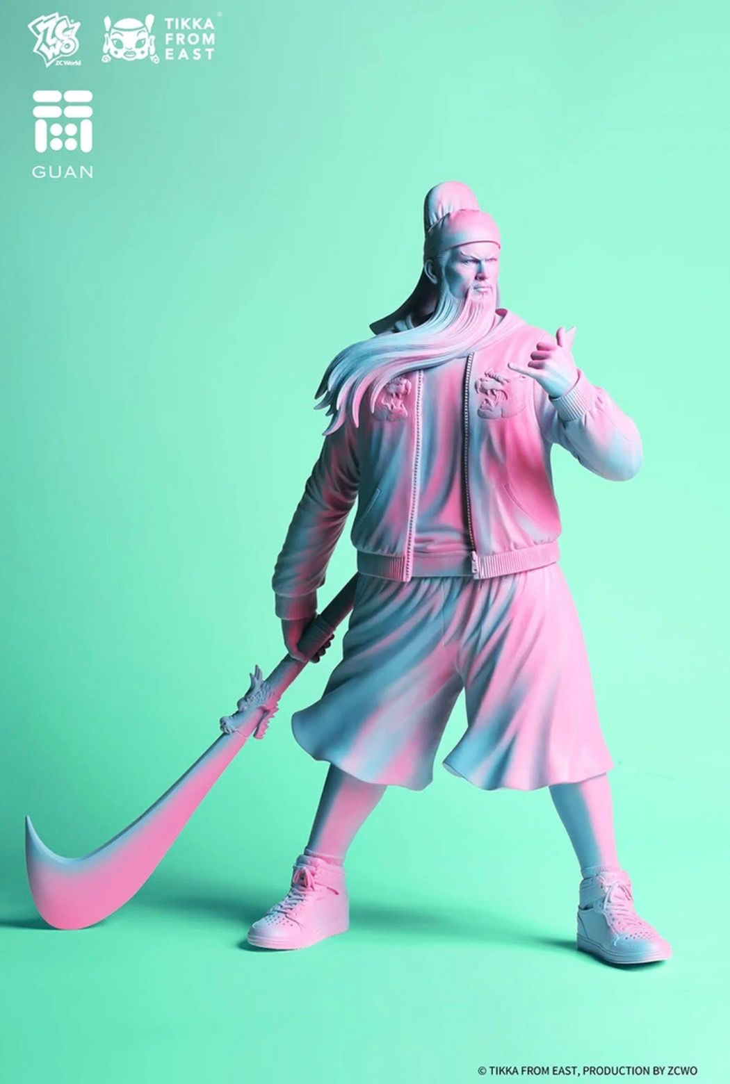 【ZCWO x TIKKA】 關公GUAN 蒸汽波