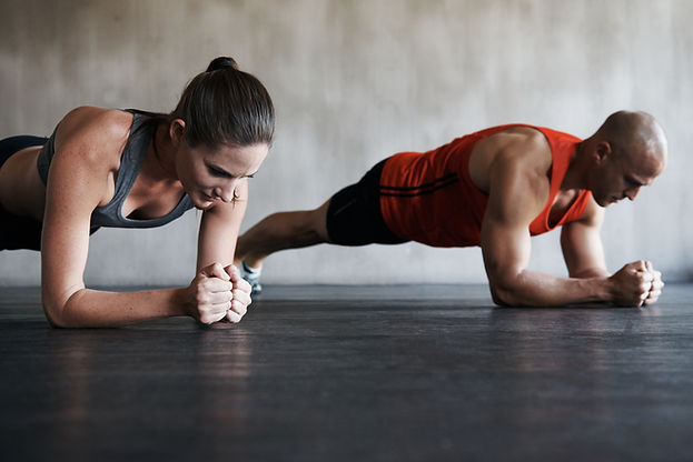 Plank Exercise Pair
