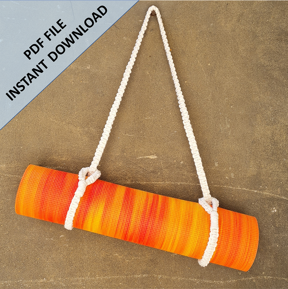 Thumbnail: Macrame Yoga Mat Strap Pattern