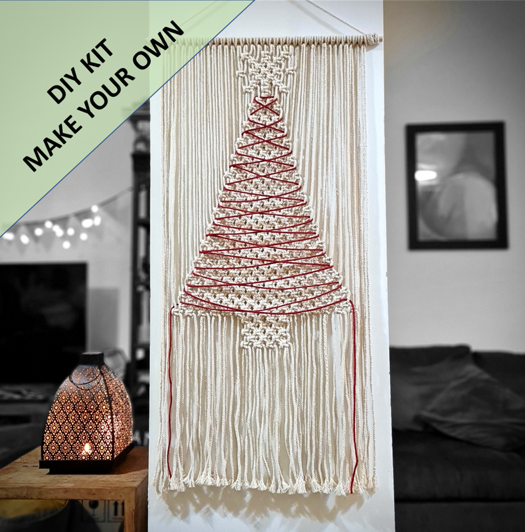 Macrame Christmas Tree Kit