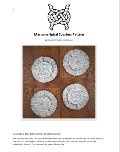 Thumbnail: DIY Macrame Coasters Kit