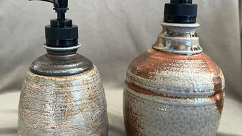 Two Soap Dispensers
