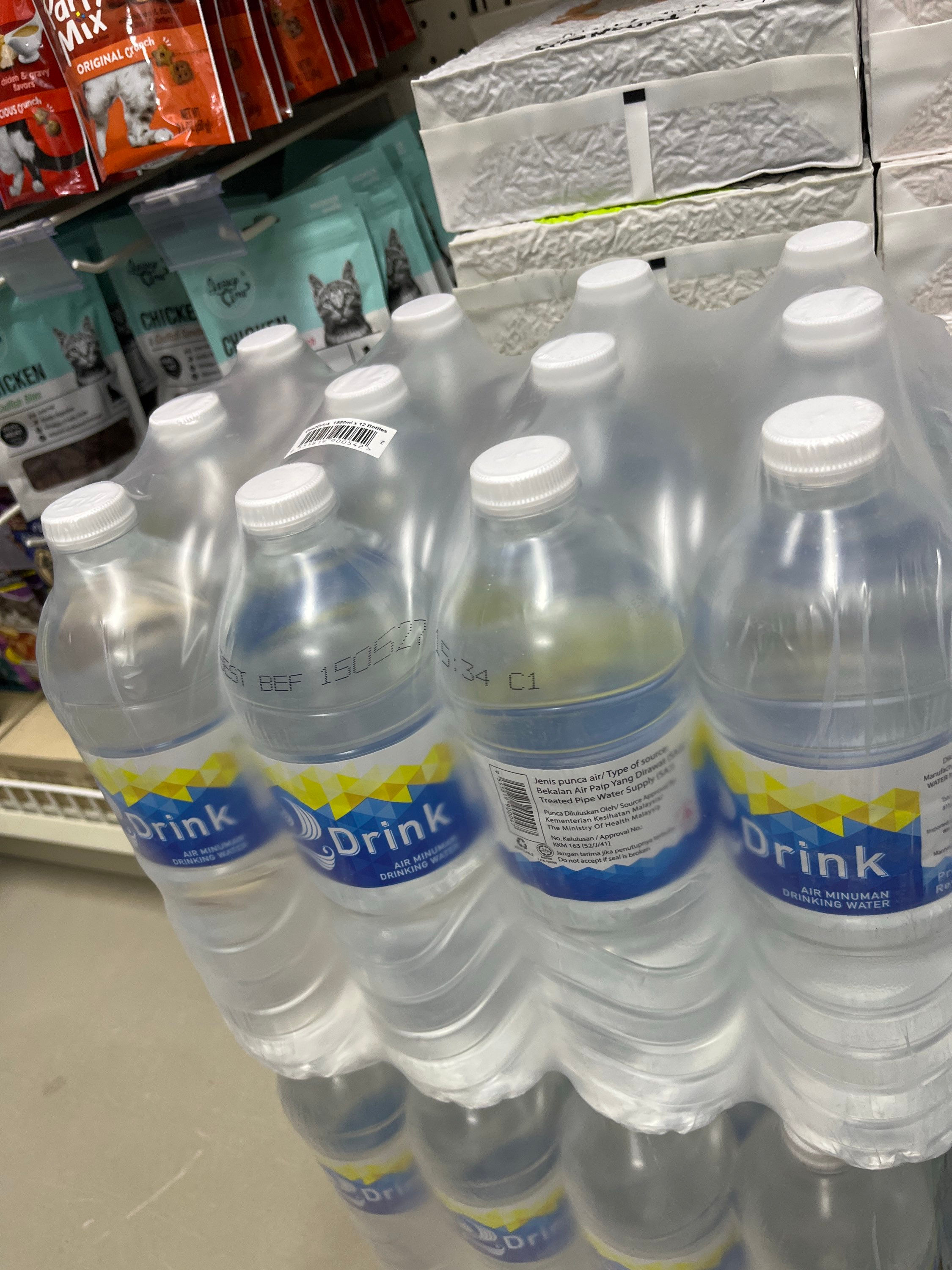ONE 2 DRINK Mineral Water 1.5L - 12 Bottles