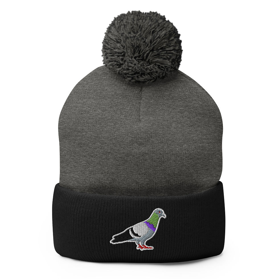 Pigeon - Pom-Pom Beanie