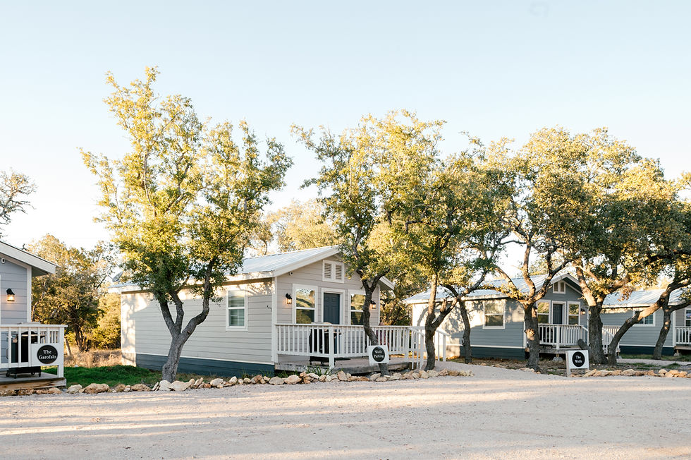 Wrenwood Ranch in Johnson City Texas near Fredericksburg Texas with loading on site
