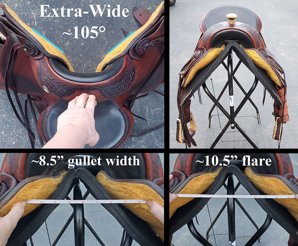 Thumbnail: 16.5" DP Saddlery Flex Fit Vario 1300 Nevada Saddle