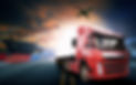 container truck in ship port for logisti