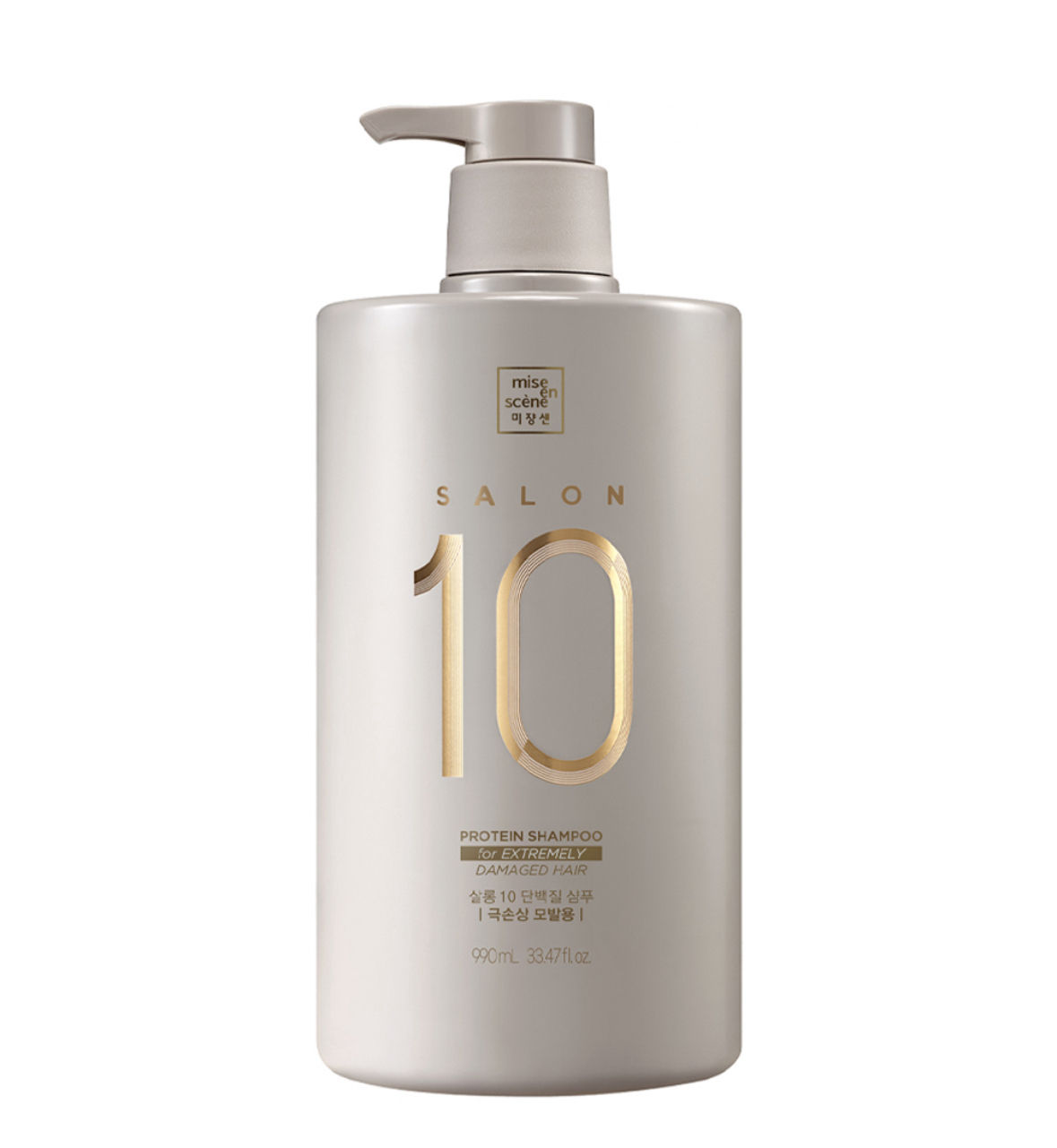 Mise en Scène Salon 10 Protein Shampoo for Extremely Damaged Hair, 1L