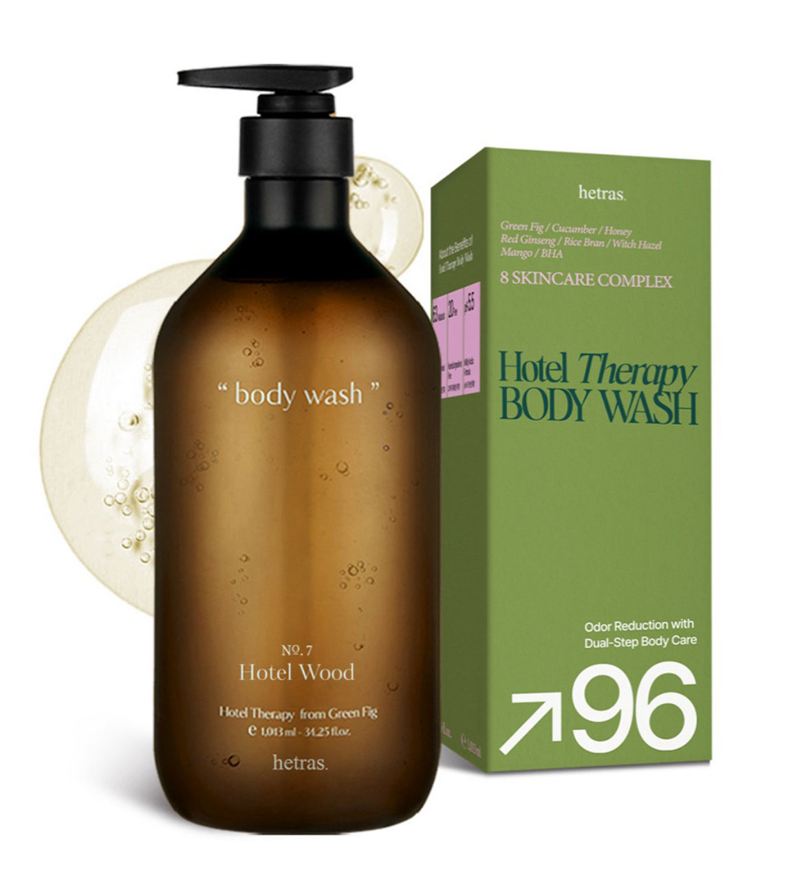Hetras Hotel Therapy Body Wash Hotel Wood, 1.013 L