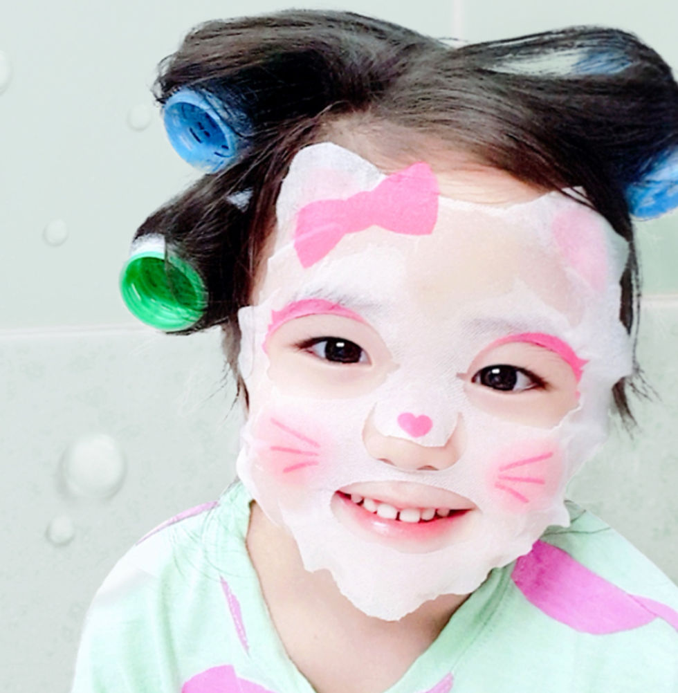 Прев'ю: Pink Princess Kids Coco Cat Mask Pack( 1 pack(5 unit))