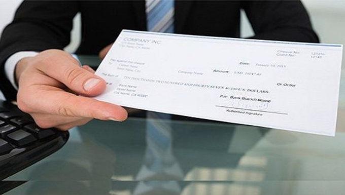 SAHTE ÇEKİN ÖDENMESİNDE KUSUR