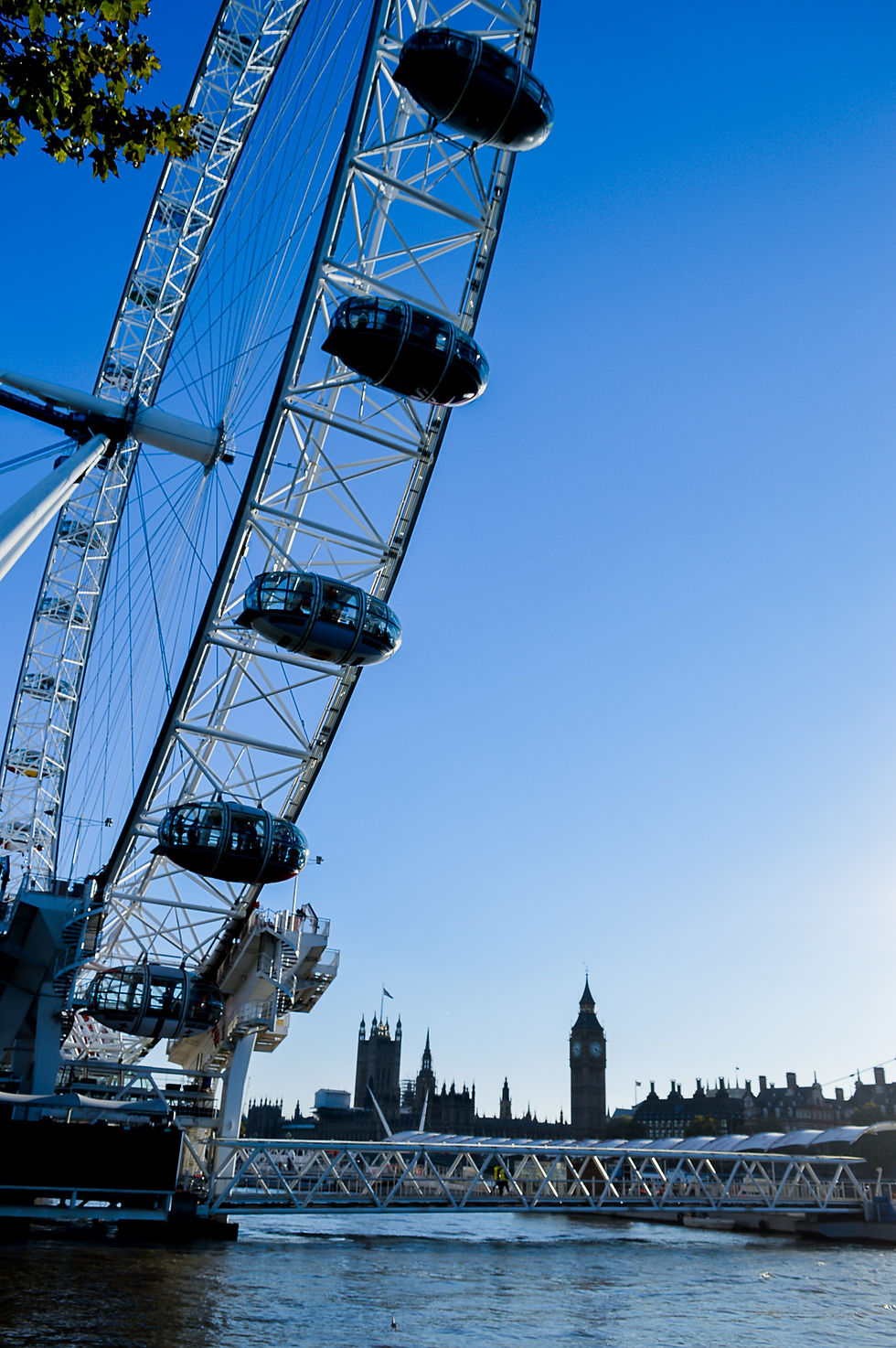London Wheel in autumn