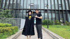 Dr. Chung's graduation ceremony