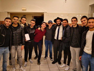 Hanouccah 5779/2018 au Loubavitch Bichat-Larib