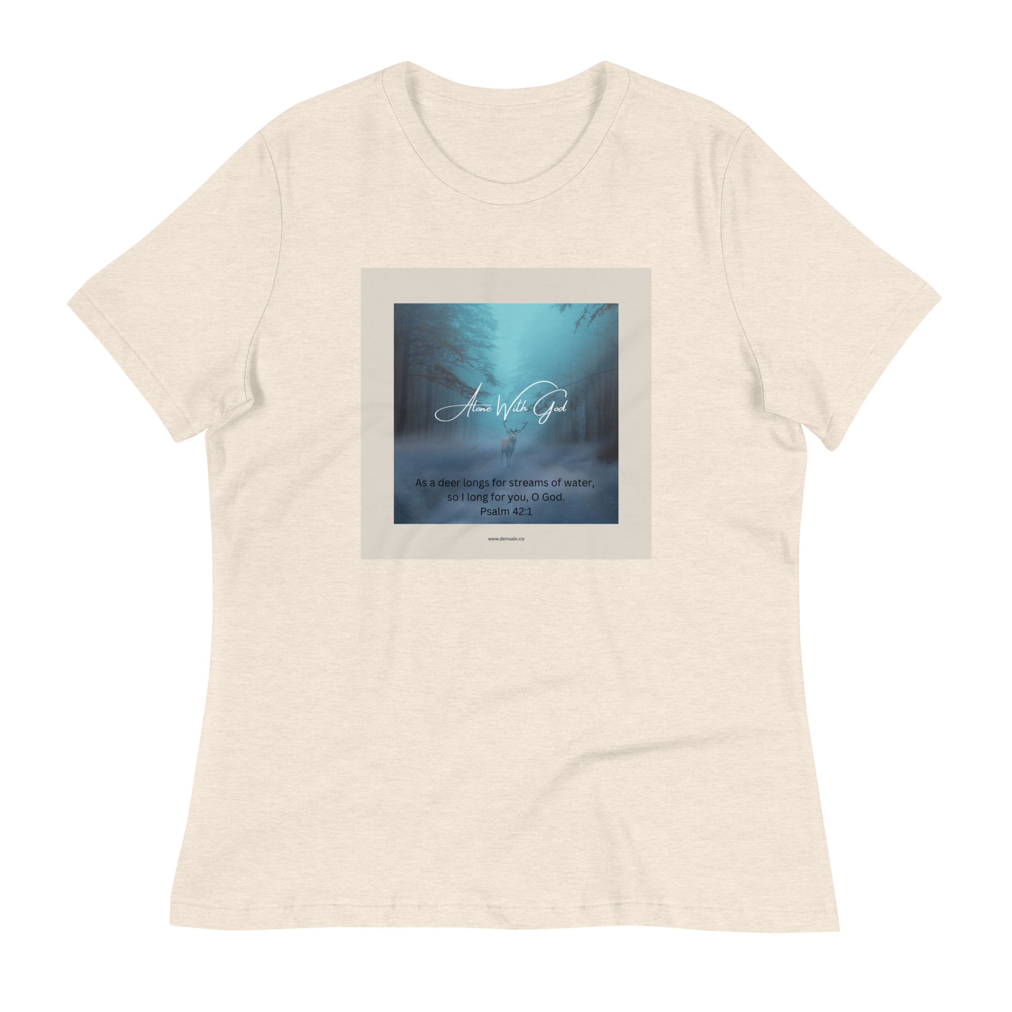 Alone With God Women's Relaxed T-Shirt