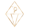 a geometric diamond shape