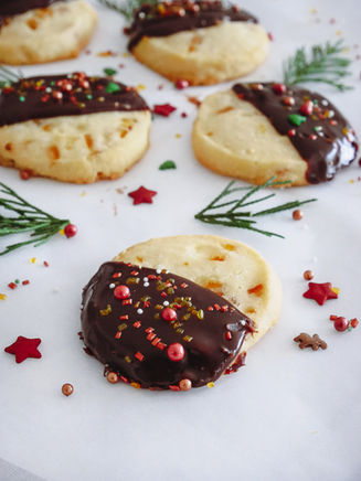 Orangen-Schoko Kekse