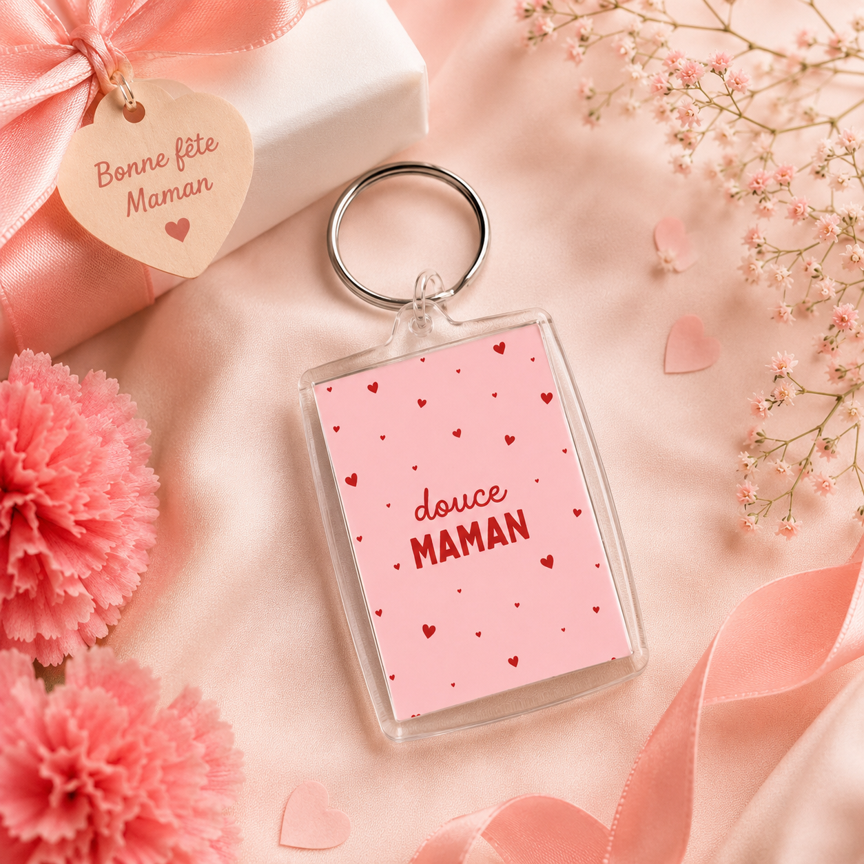 Porte-clé fête des mères - douce maman