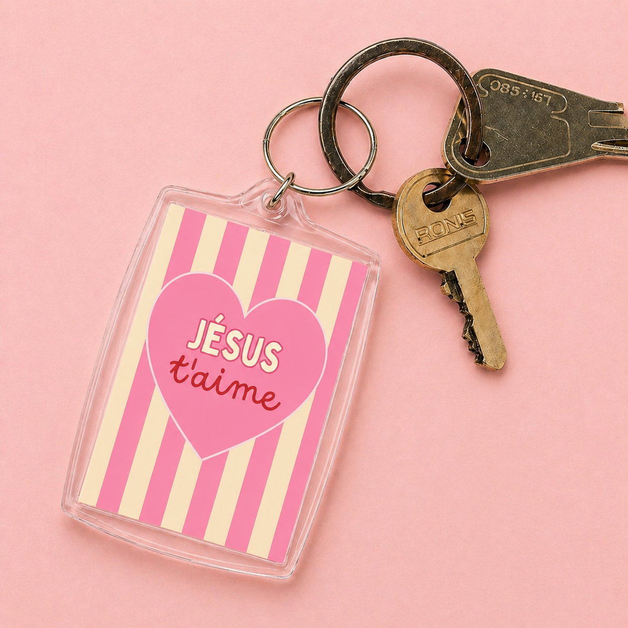 Jésus t'aime - Vanille Fraise