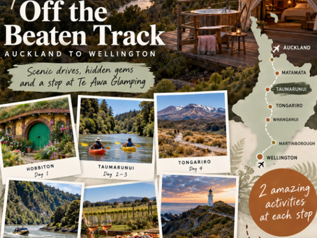 7 Days, Two Cities & Plenty of Detours! The ultimate off-the-beaten-track NZ road trip