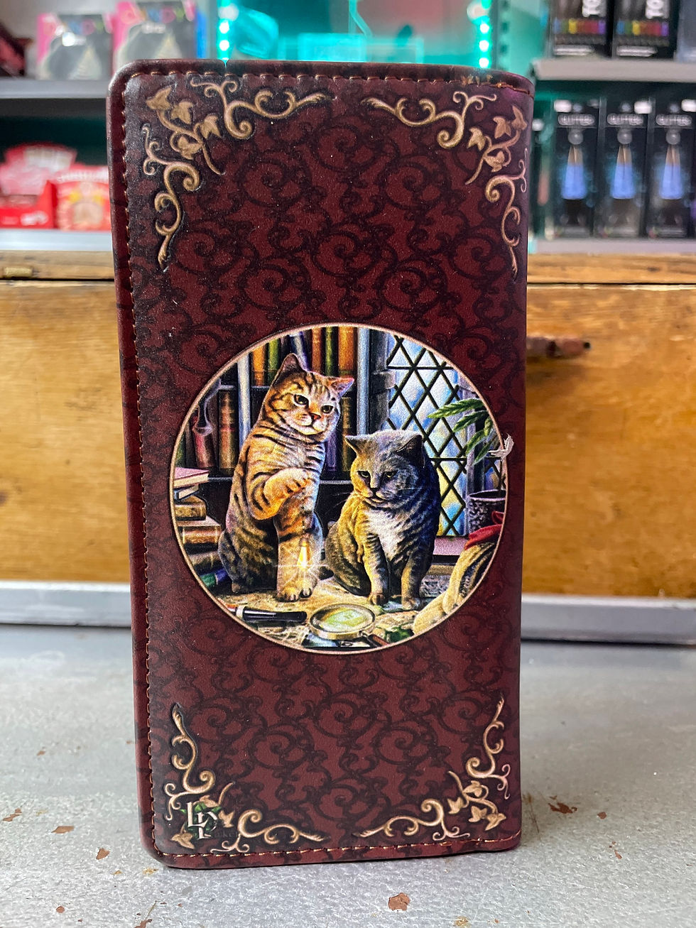 Thumbnail: Snowy & Dolly cat purse