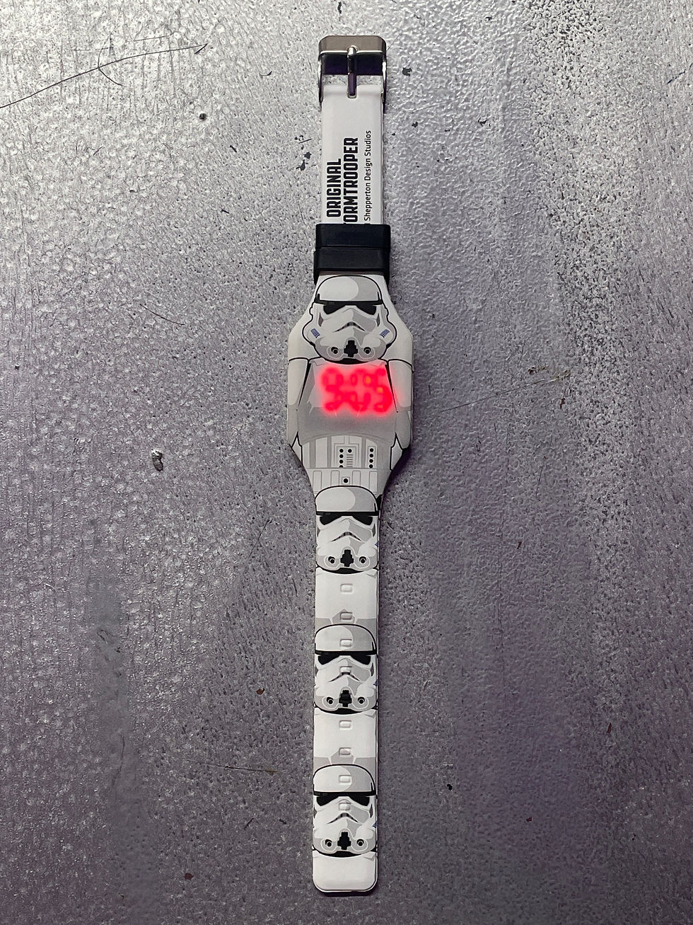 Thumbnail: Stormtrooper digital watch 