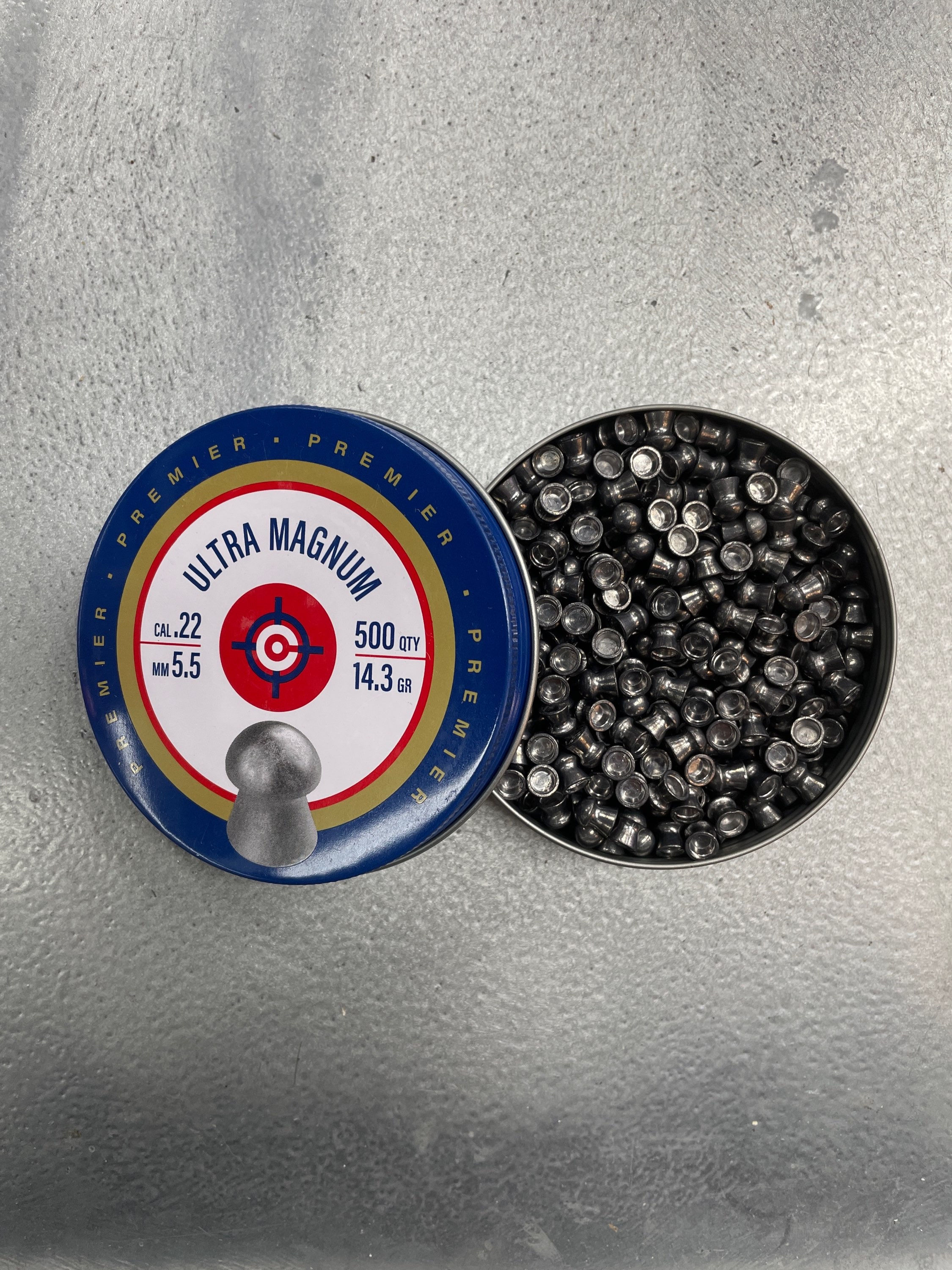 Crosman Premier ultra magnum .22 pellets