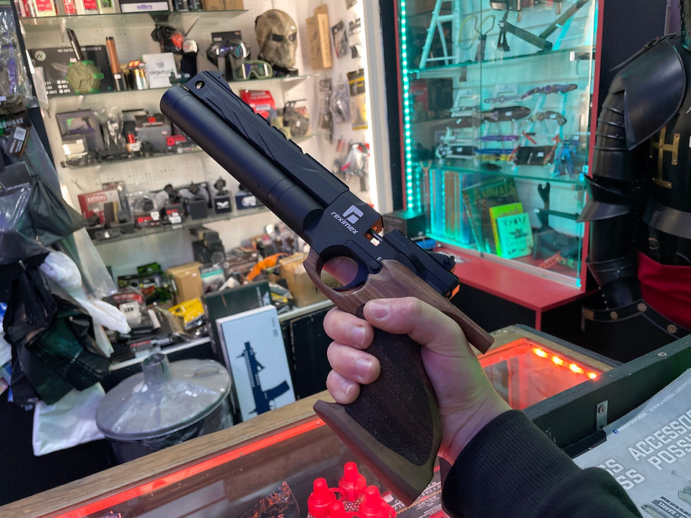 Thumbnail: Reximex Mito W PCP air pistol walnut 