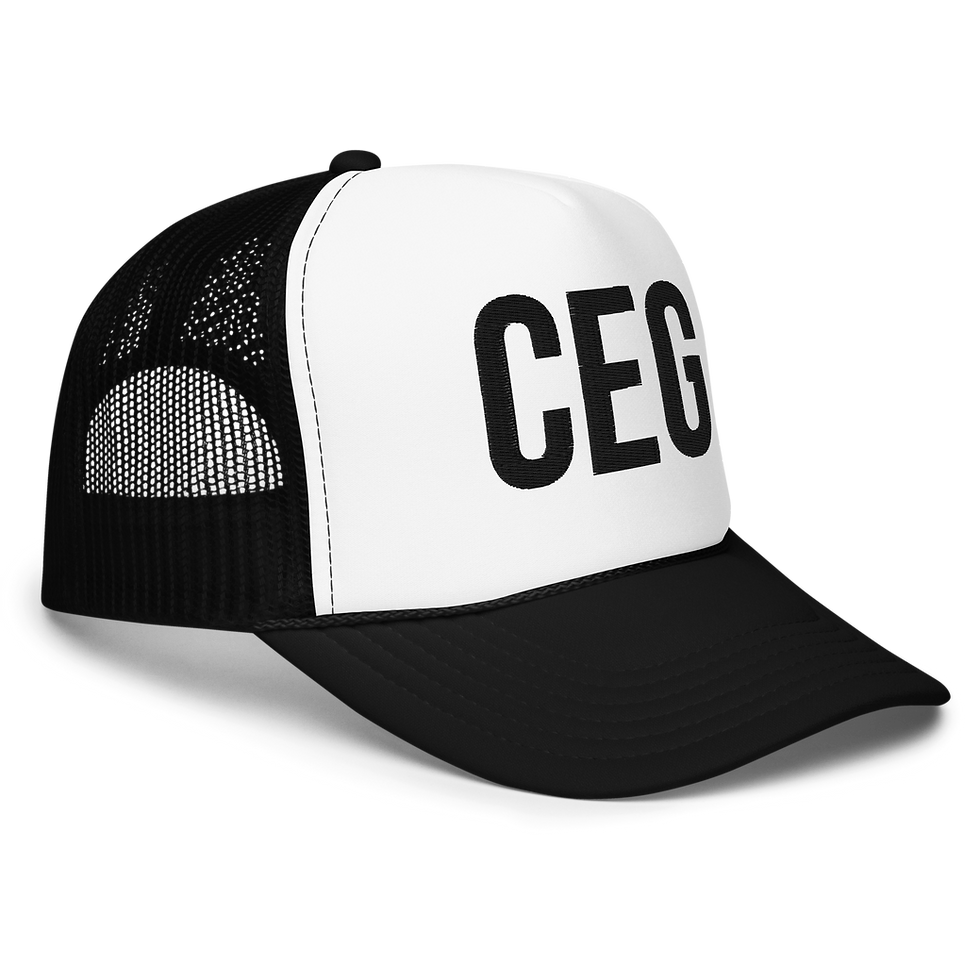 Thumbnail: CEG Puff Embroidered Otto Trucker Hat 