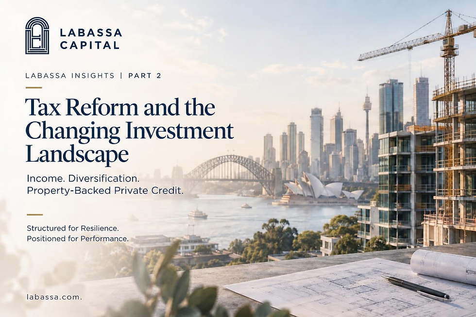 Part 2 – Tax Reform and the Changing Investment Landscape