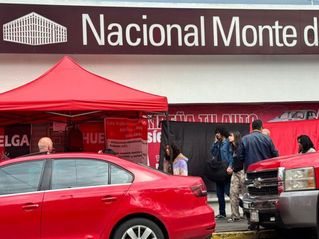 Empleados del Monte de Piedad en Toluca se mantienen huelga