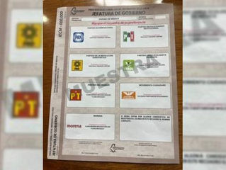 IECM aprueba modelo de boleta electoral