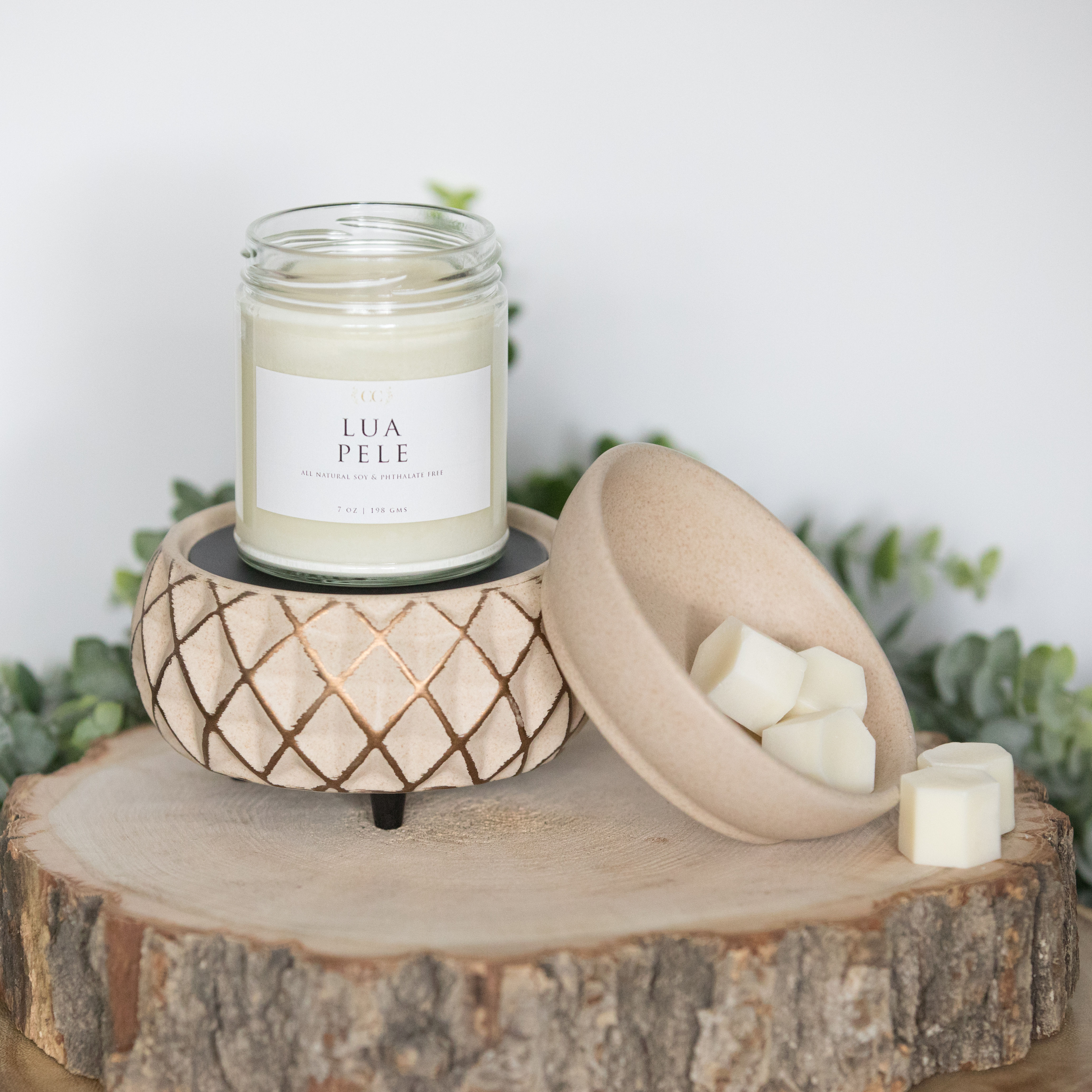 2-in-1 Classic Fragrance Warmer - Lattice