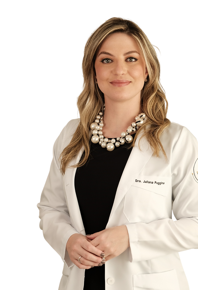 A Dra. Juliana Puggina é referência no Brasil nos tratamentos mais modernos e minimamente invasivos para varizes