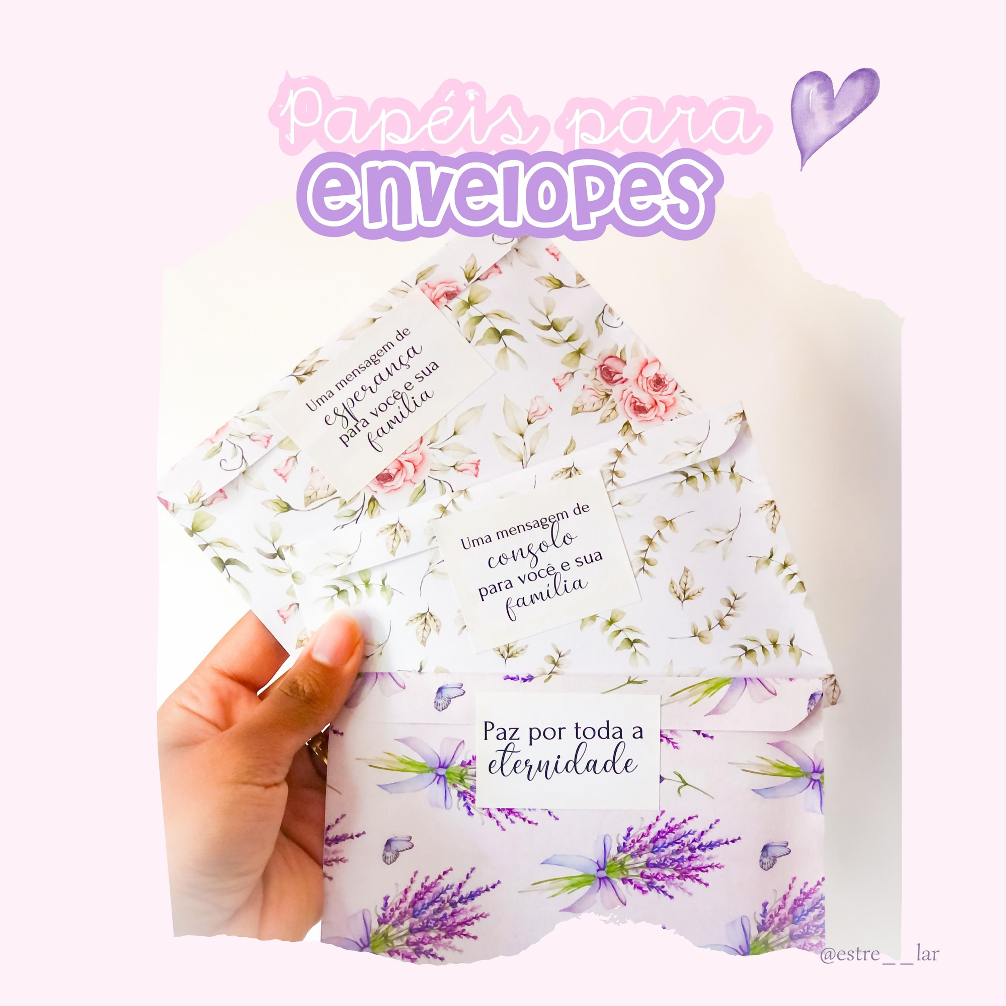 Papéis para envelopes
