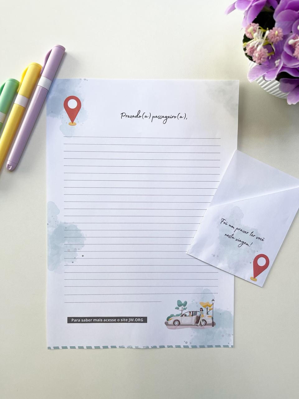 Miniatura: kit Cartas para Passageiros