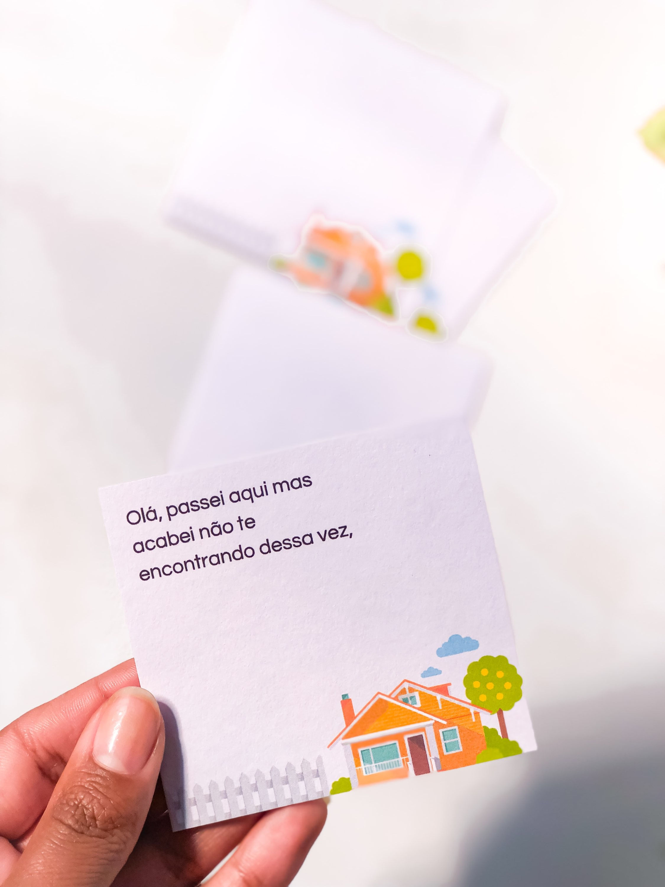 Cartãozinho para revisitas