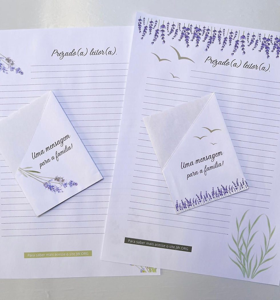 Miniatura: Kit de Cartas Lavanda