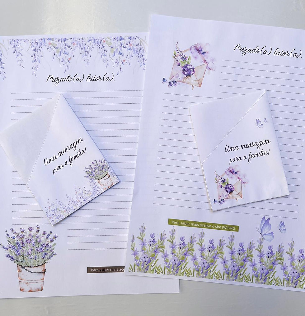 Miniatura: Kit de Cartas Lavanda
