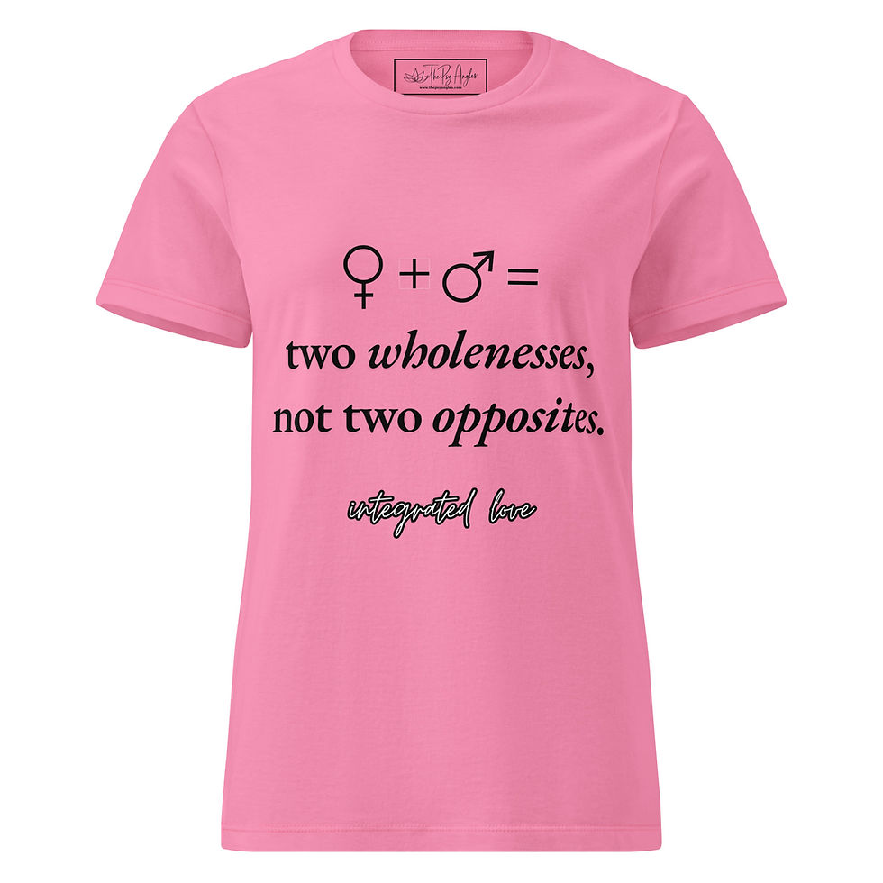 Thumbnail: Women’s t-shirt - "masculinity and femininity"