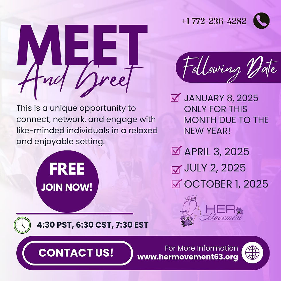 Virtual Meet and Greet 2025