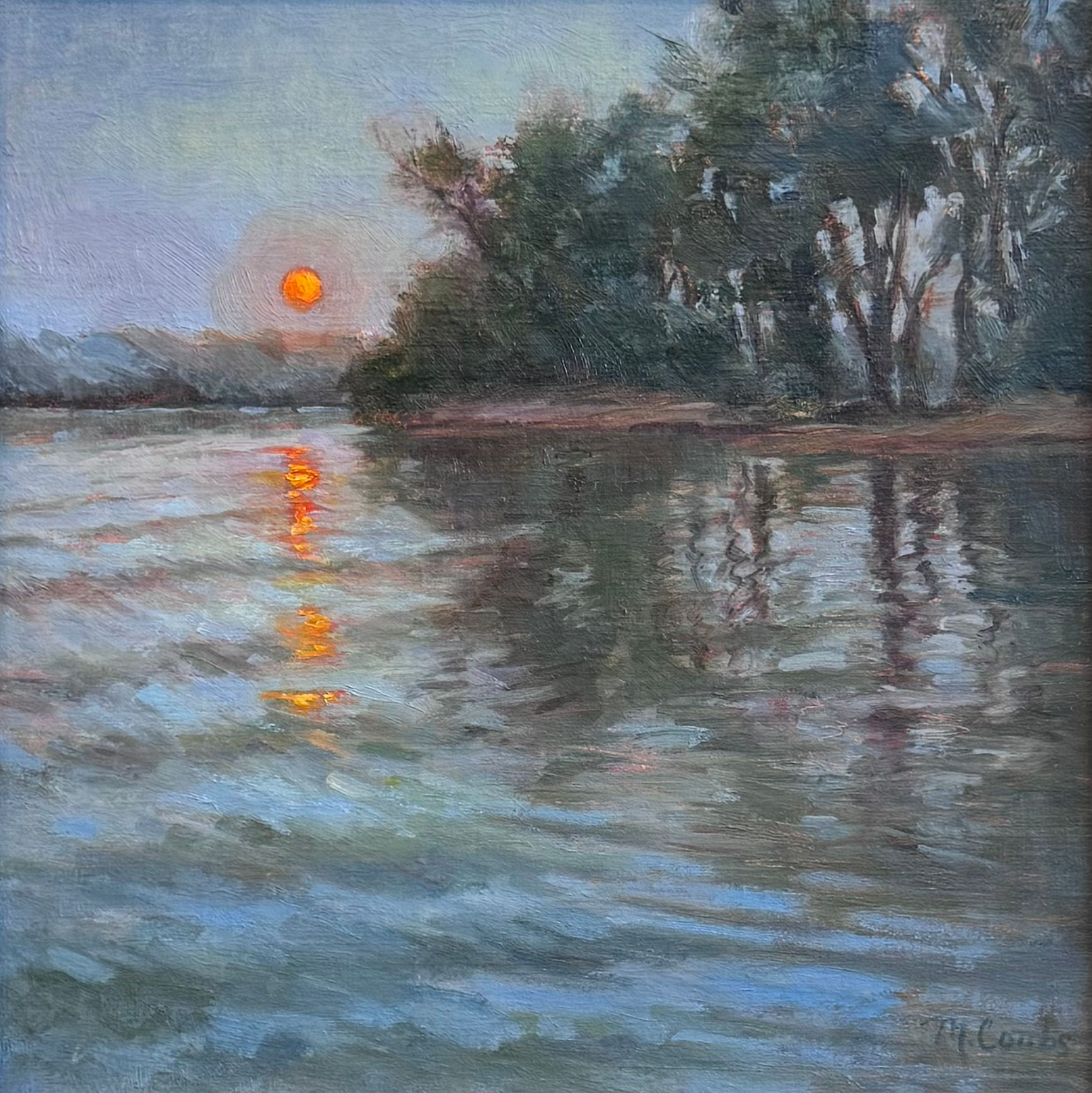 Michele Combs “Super Blue Moon”