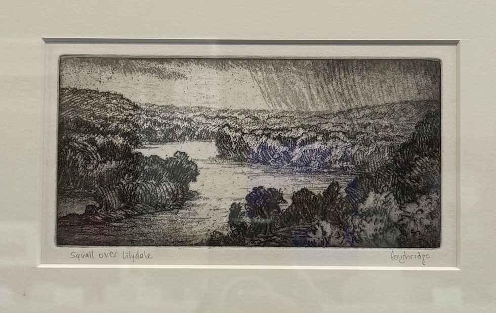 Thumbnail: Stuart Loughridge “Squall over Lilydale”