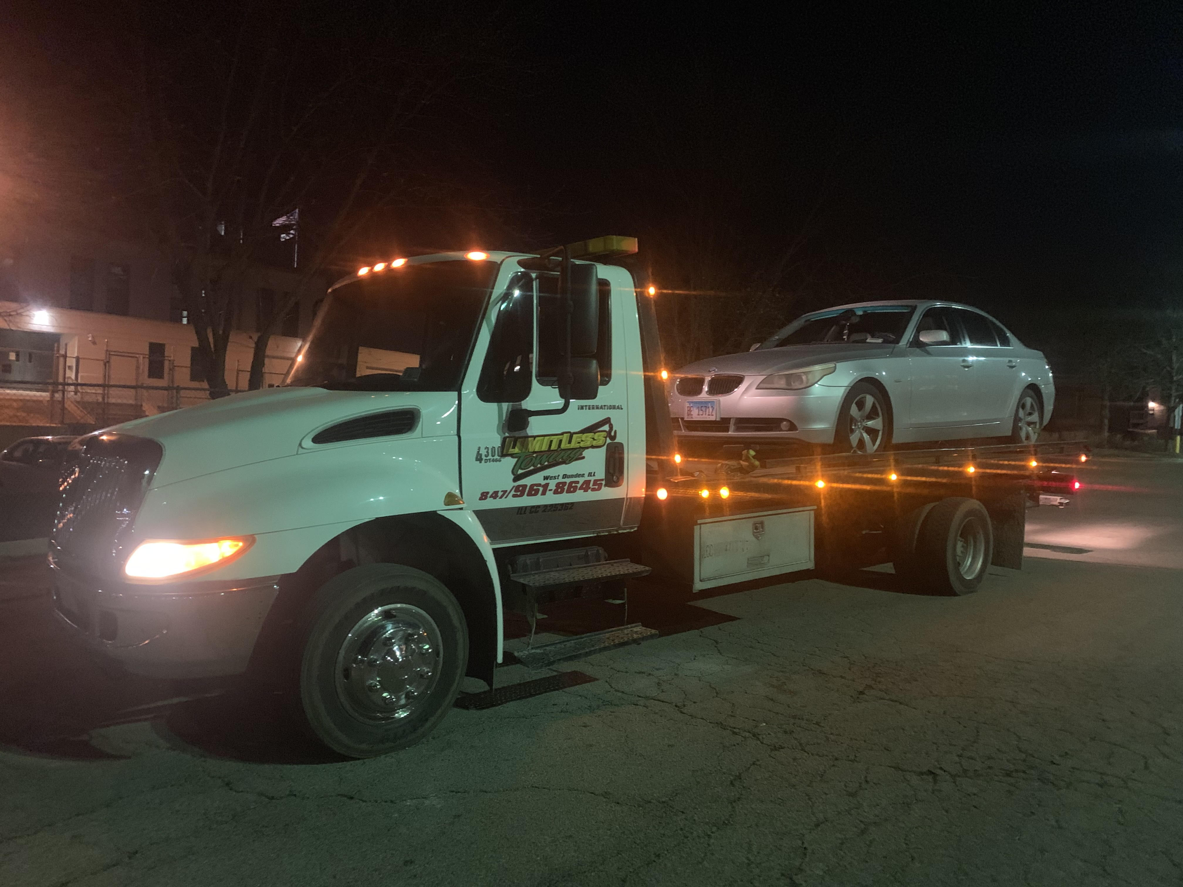 Towing Company Elgin IL Limitless Towing West Dundee